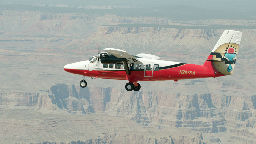 West Rim Twin Otter Airplane Tour with Upgrade Paths in Grand Canyon air tours