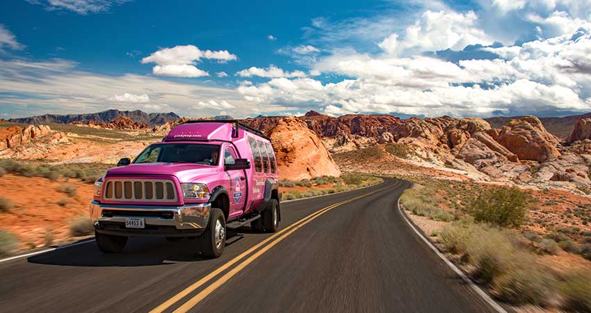 South Rim Pink Jeep Tour with Navajo Point Focus for South Rim tours